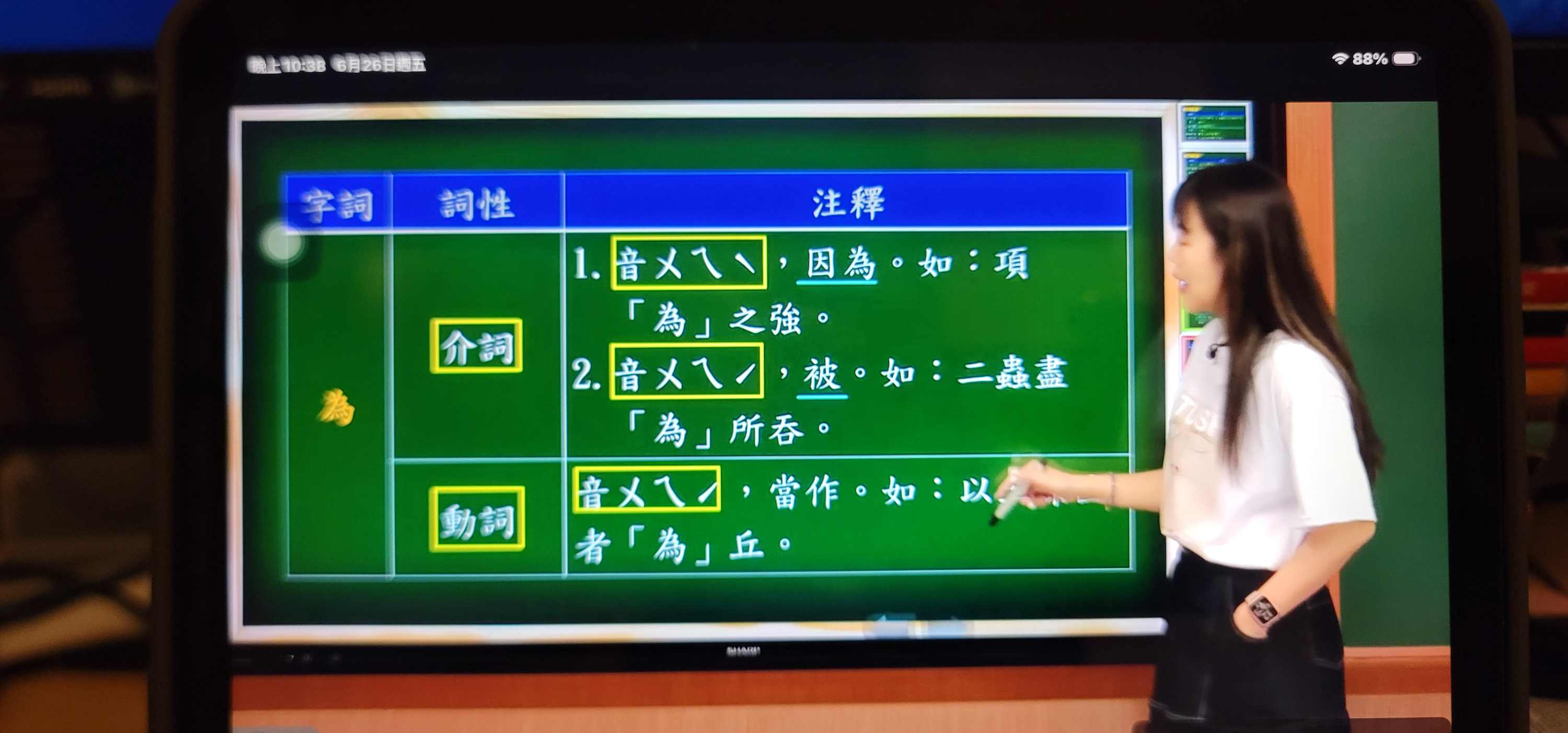 字詞為